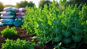 best fertilizer for peas