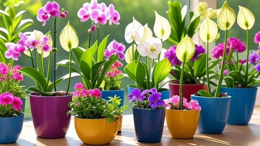 best flowering potted plants