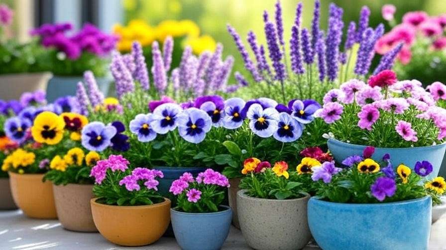 best flowers for planting in pots