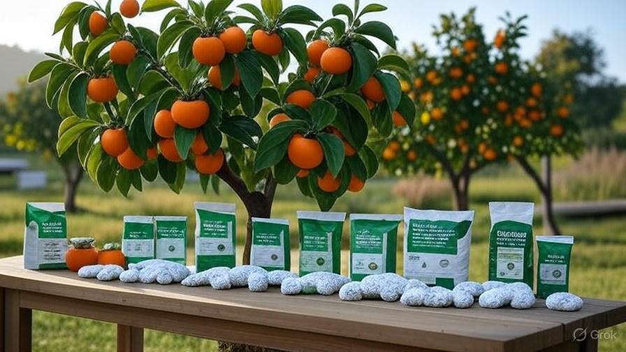 best organic fertilizer for persimmon trees