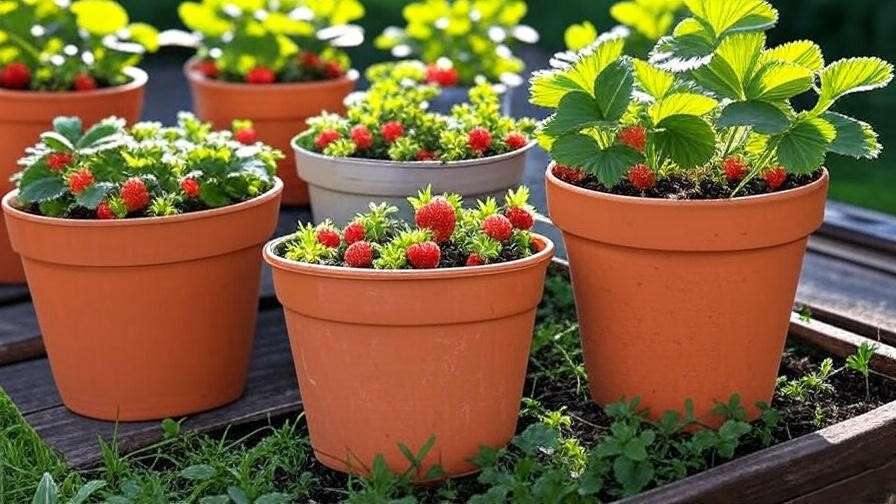 best pots for strawberry plants