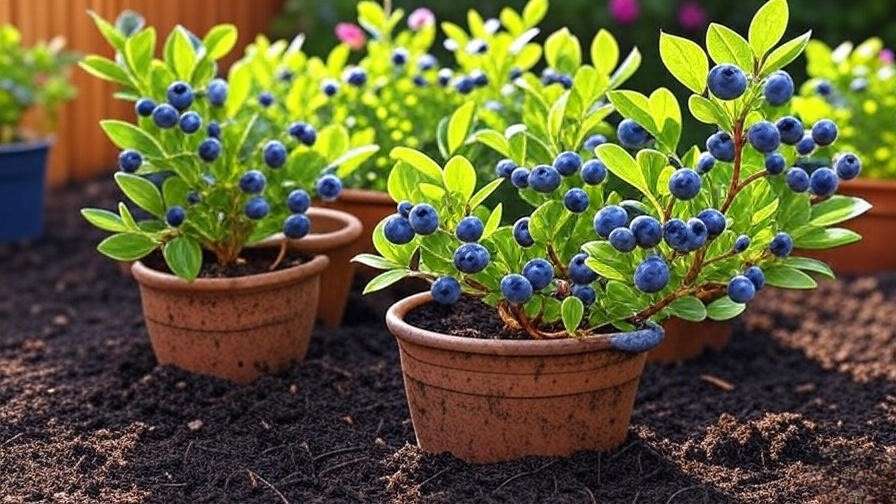 best soil for blueberries in pots