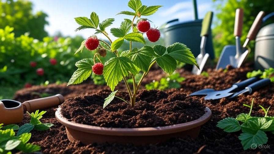 best soil for raspberries in pots