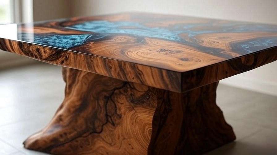 best wood for epoxy table