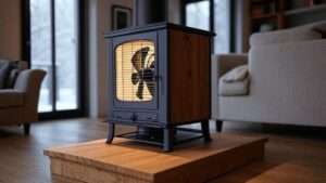 best wood stove fan