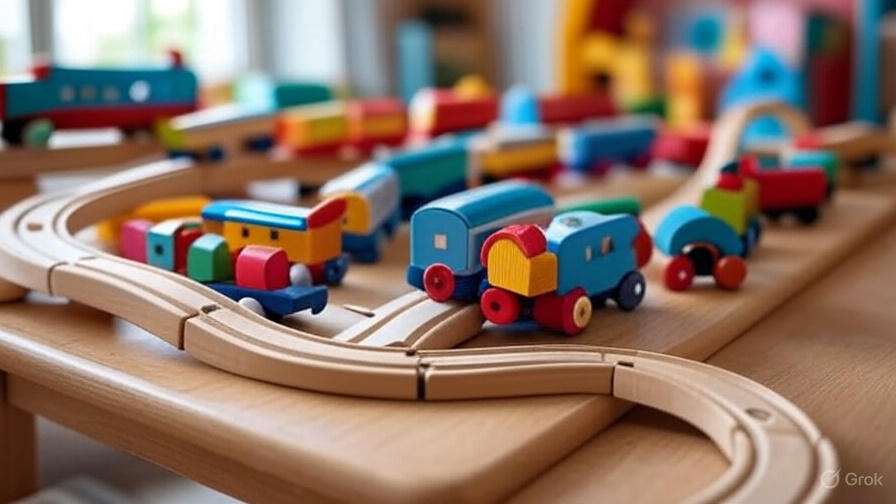 best wooden train sets