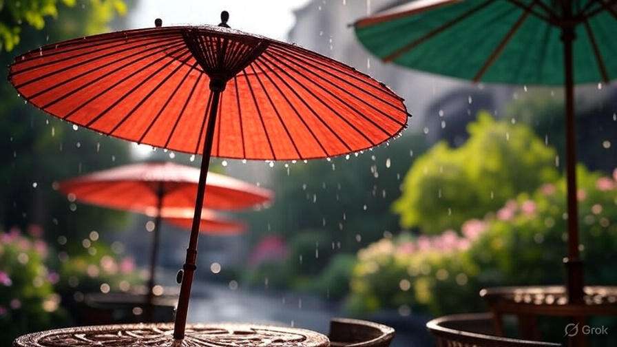 best wooden umbrella