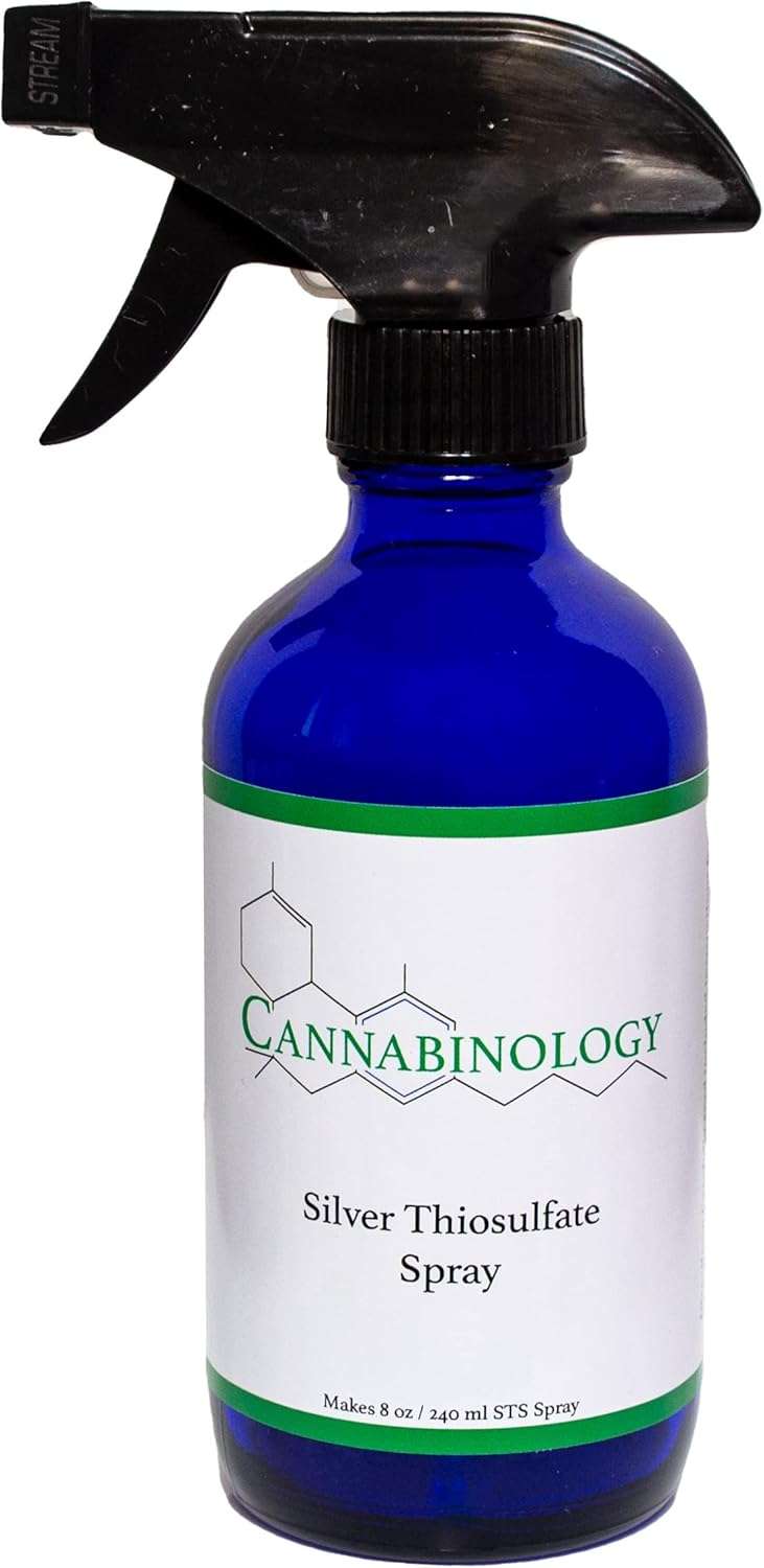 Feminized Seed Spray | 8 oz/240 ml Bottle | Breed 100% Female Seeds (Feminized Seeds) | Silver Thiosulfate Spray Kit | STS Spray Kit | Reversal Spray (8 oz - with Spray Bottle) 