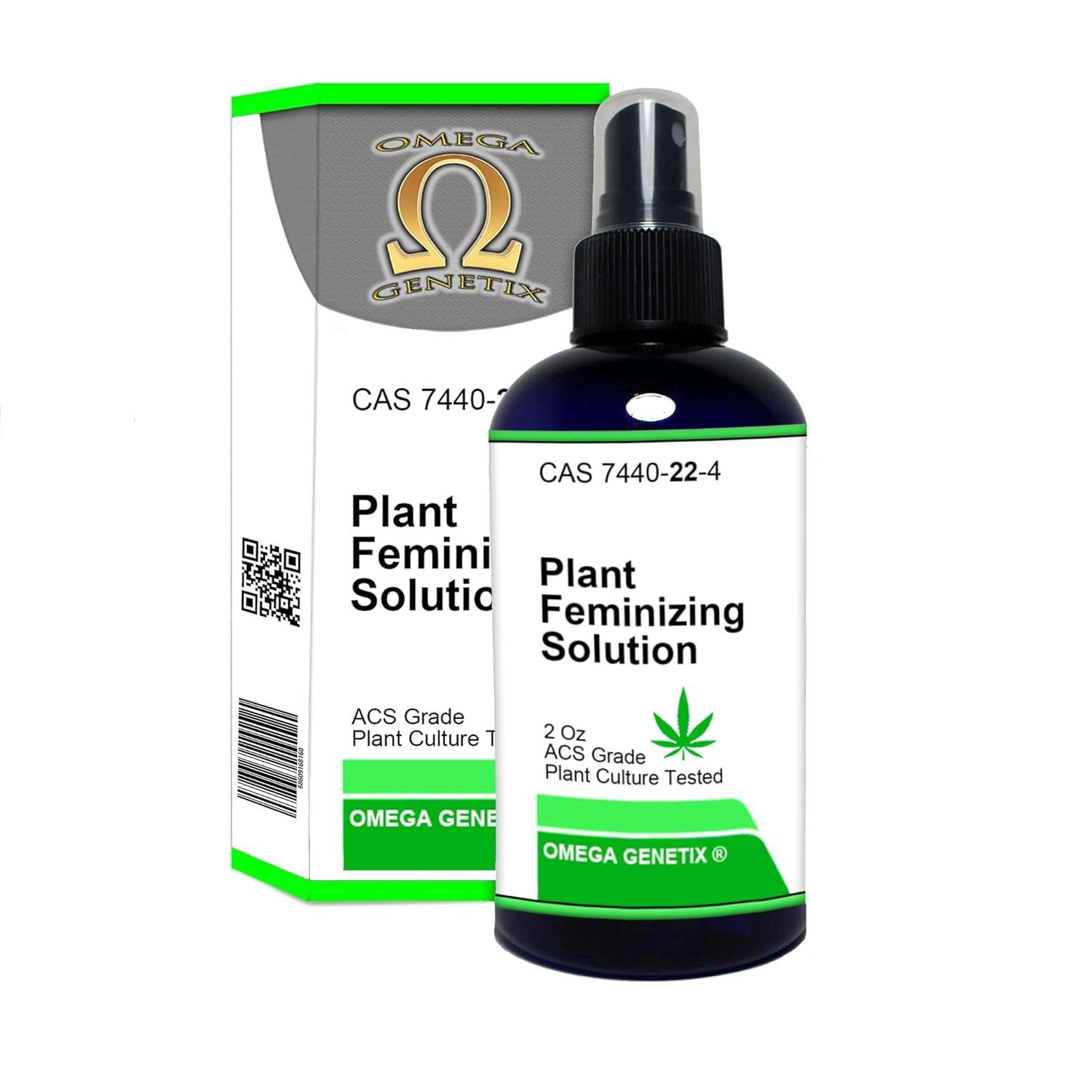 Omega Genetix Plant Feminizing Spray, 2 Fl Oz | Feminized Seeds | Autofem Seeds 