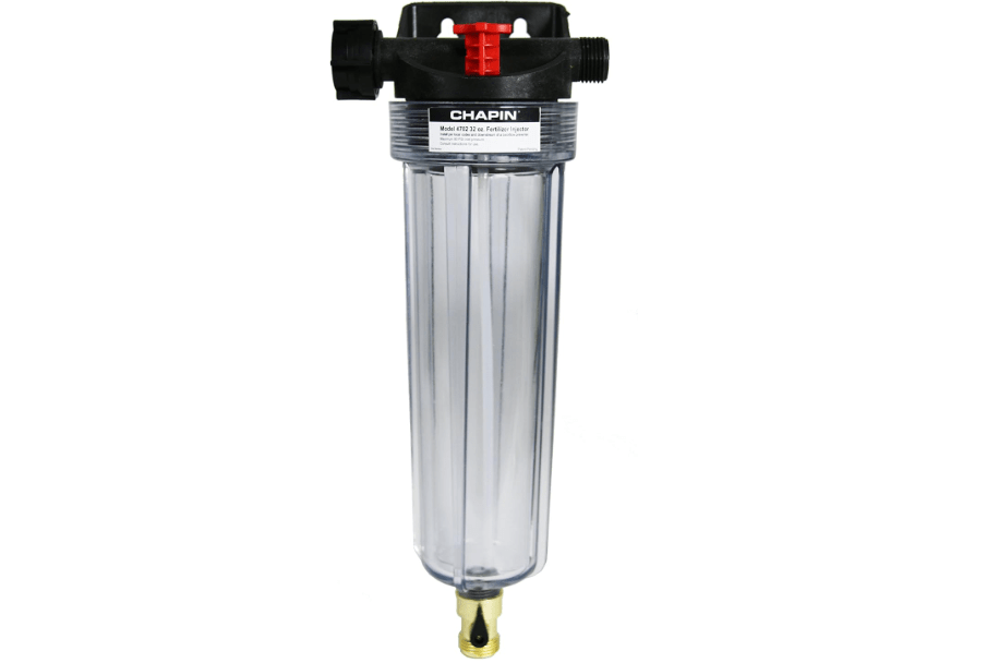Chapin 4702 HydroFeed 32-Ounce in-Line Auto-Mix Fertilizer Injector System, 32-Ounce, Drip Irrigation System (1 Feeder/Package) 