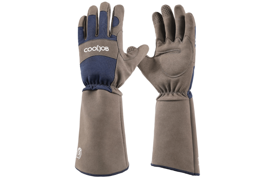 COOLJOB Thorn Proof Rose Pruning Garden Gloves for Men