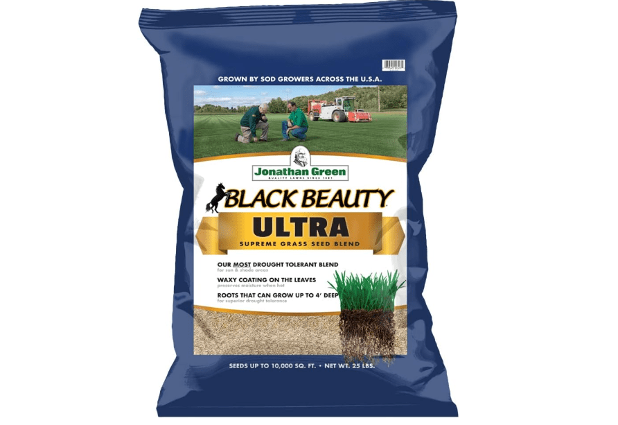 Jonathan Green (10322) Black Beauty Ultra Grass Seed - Cool Season Lawn Seed (7 lb) 