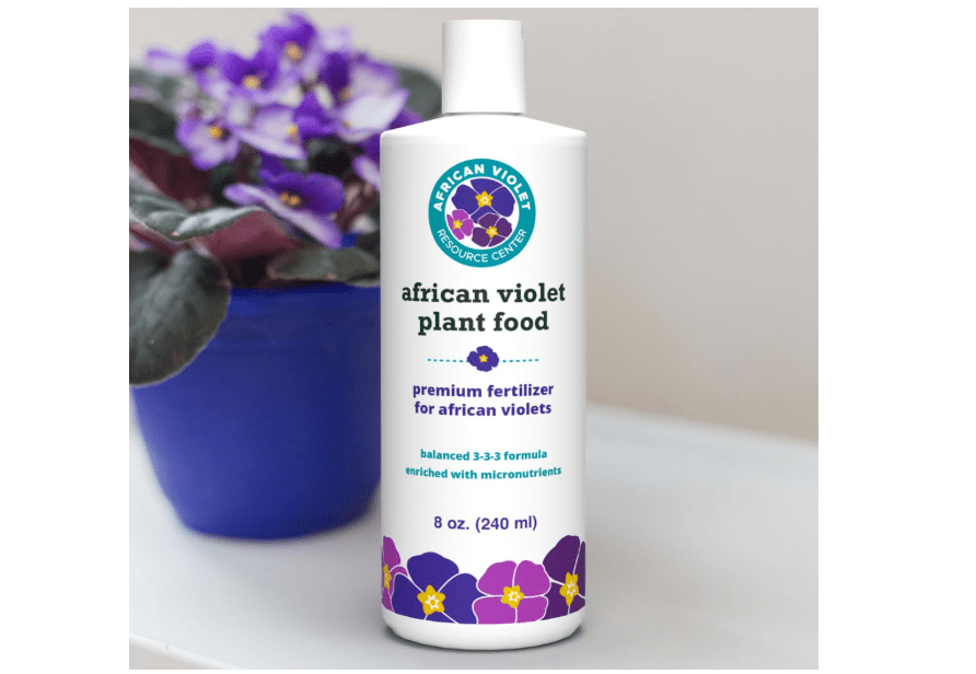 African Violet Fertilizer | Premium Liquid Plant Food for Strong Roots & Lush Blooms | Gentle, Balanced 3-3-3 Formula with Essential Micronutrie