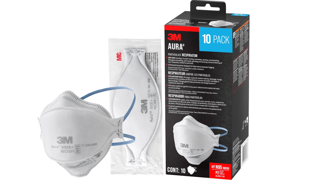 3M Aura Particulate Respirator 9205+ N95