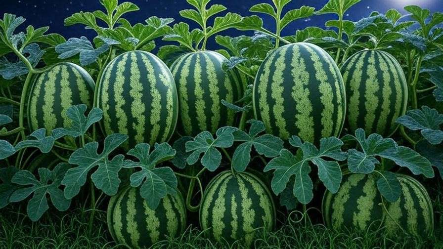 moon and stars watermelon