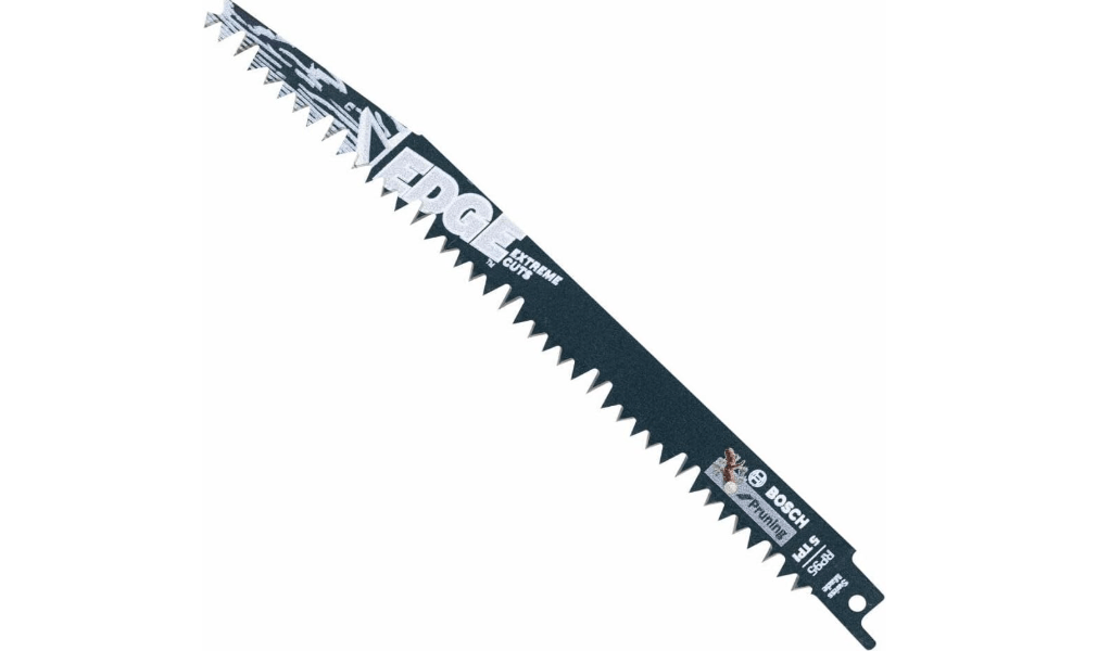 BOSCH RP95 5 pc. 9 In. 5 TPI Edge Reciprocating Saw Blades for Pruning, Grey 