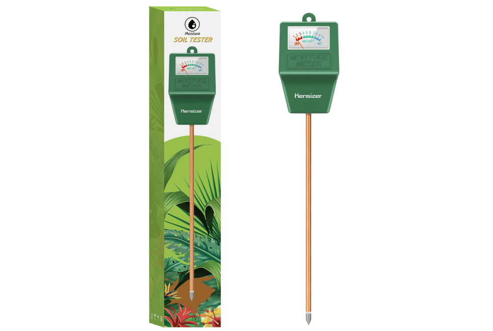 Kensizer Soil Tester, Soil Moisture Meter, Gardening Farm Lawn Test Kit Tool, Digital Plant Probe, Water Hydrometer for Indoor Outdoor, No Battery Required 