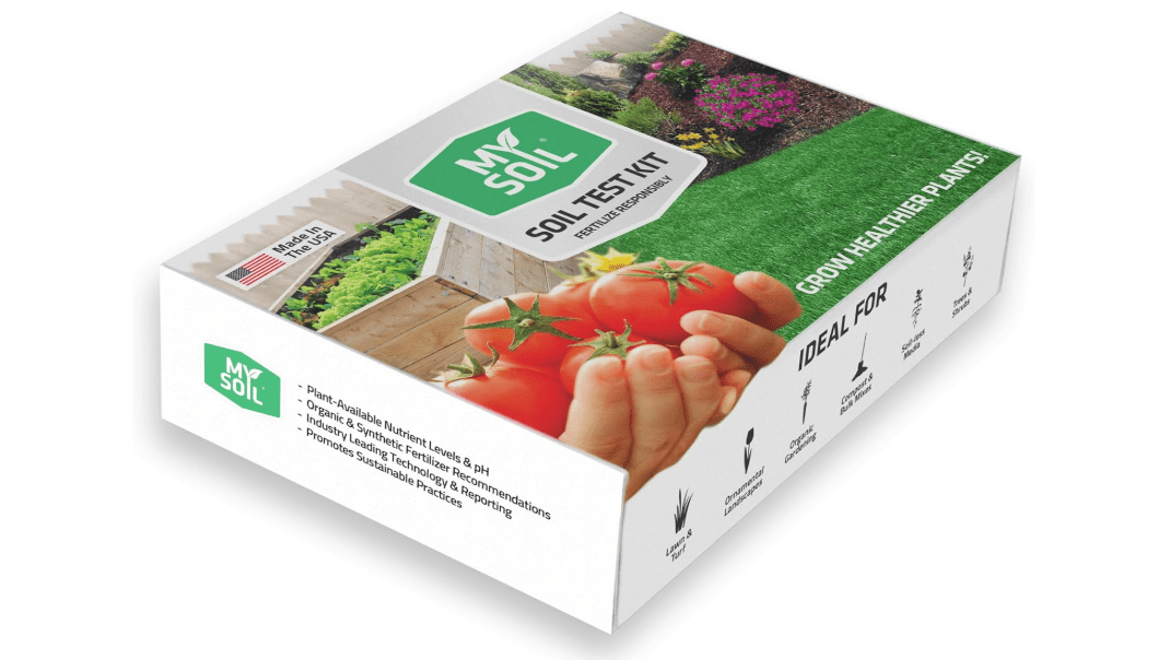 MySoil Soil Test Kit, Unlock Your Lawn & Garden Potential, Complete & Accurate Nutrient and pH Analysis with Recommendations Tailored to Your Soil and Plant Needs 