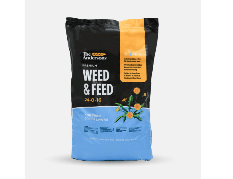  The Andersons Premium Weed and Feed 24-0-16 - Covers up to 5,000