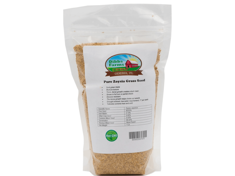 Dibbs Farms Pure Zoysia Grass Seeds