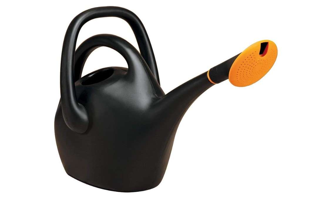  Bloem Easy Pour Watering Can (20-47287CP), Black, 2.6 Gallon (333 Fl Oz)