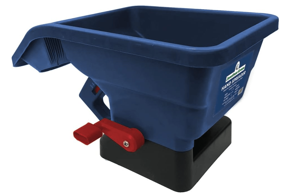 
Jonathan Green (10947) New American Lawn Hand Broadcast Spreader - Handheld Lawn Spreader Covers Up to 1,500 Sq. Ft.,Blue