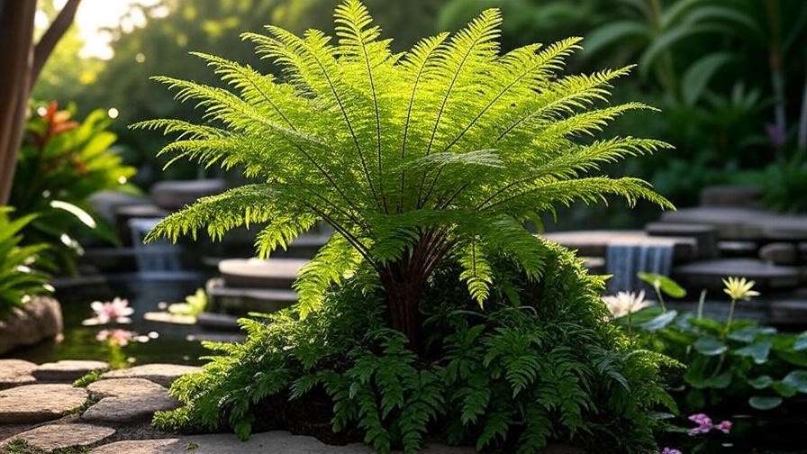 .Japanese fern tree