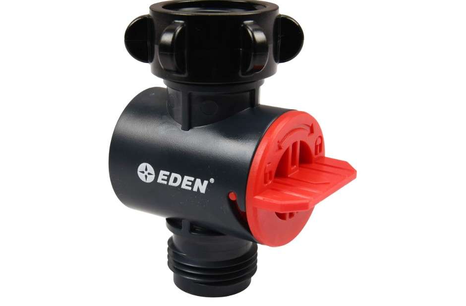  Eden 20138 Inline Water Filter for Garden Hoses and Tools - Anti-Rust, 50 Mesh Stainless Steel Screen, Easy Install, High Flow 11 GPM, Max Pressure 120 PSI