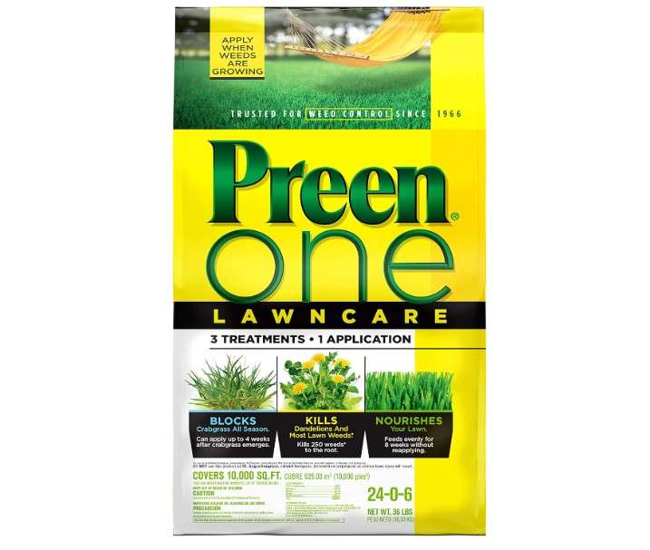 Preen One Lawncare - 36 lb. - Covers 10,000 sq. ft.
