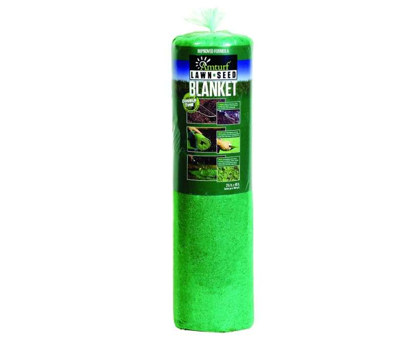  Amturf 25220 Sun and Shade Mix Northwest Lawn Seed Blanket,Green,2.5 ft. x 40 ft. 