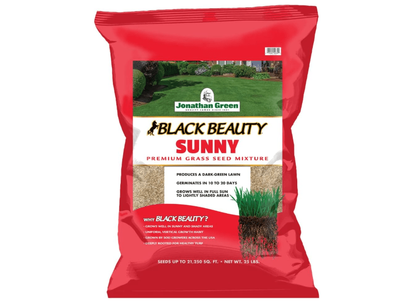 
Jonathan Green (10870) Black Beauty Sunny Grass Seed - Cool Season Lawn Seed (25 lb)