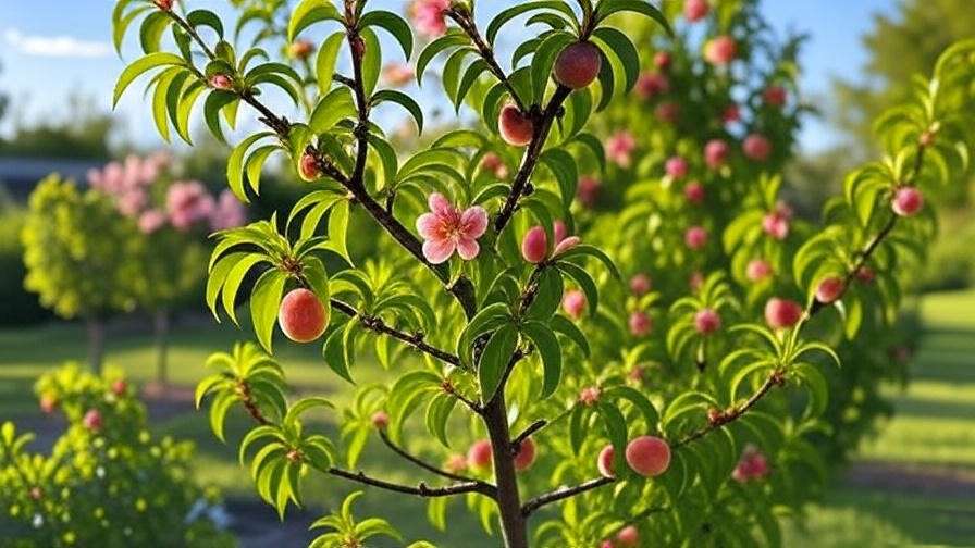 Donut Peach Tree