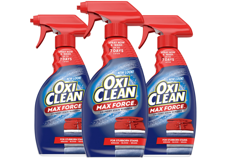 
OxiClean Max Force Laundry Stain Remover Spray, 12 Fl. Oz, 3-Pack
