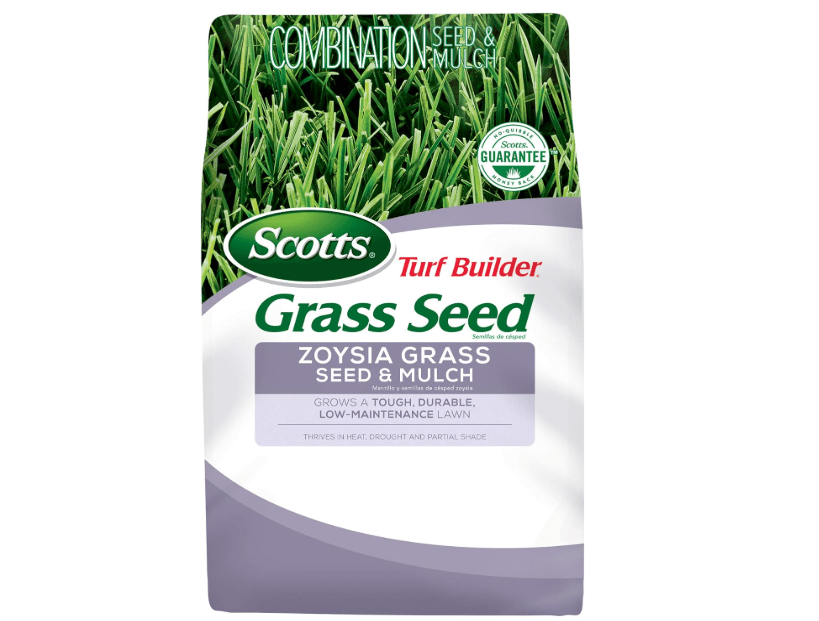 
Scotts Turf Builder Zoysia Grass Seed & Mulch, Grows a Tough, Low-Maintenance Lawn