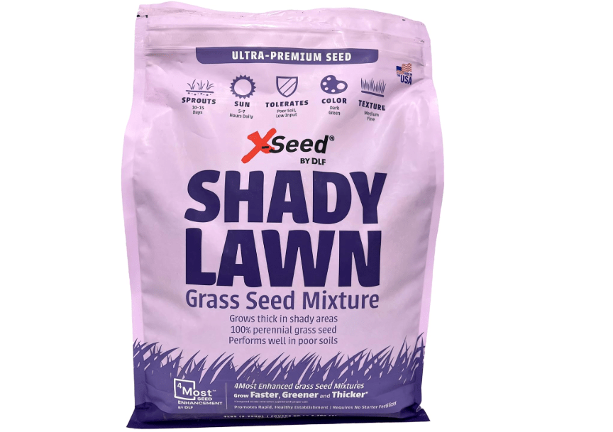 
X-Seed Ultra Premium Shady Lawn Grass Seed Blend – Heavy Shade Grass Seed Mixture – Grows Thick in Shady Areas, Performs Well in Poor Soils, 