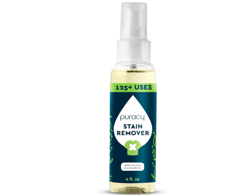 
Puracy Stain Remover Spray, Natural Travel and Laundry Stain Cleaner for Clothes, Baby & Kids Stains, Oil & Fabric Spot Cleaner (Unscented