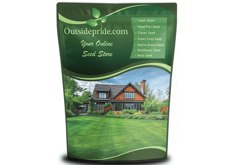 Outsidepride Midnight Kentucky Bluegrass Seed - 5 Lbs. Cold & Drought Tolerant, Sun-Loving Lawn Grass Seed, w/High Traffic Tolerance & Deep Root