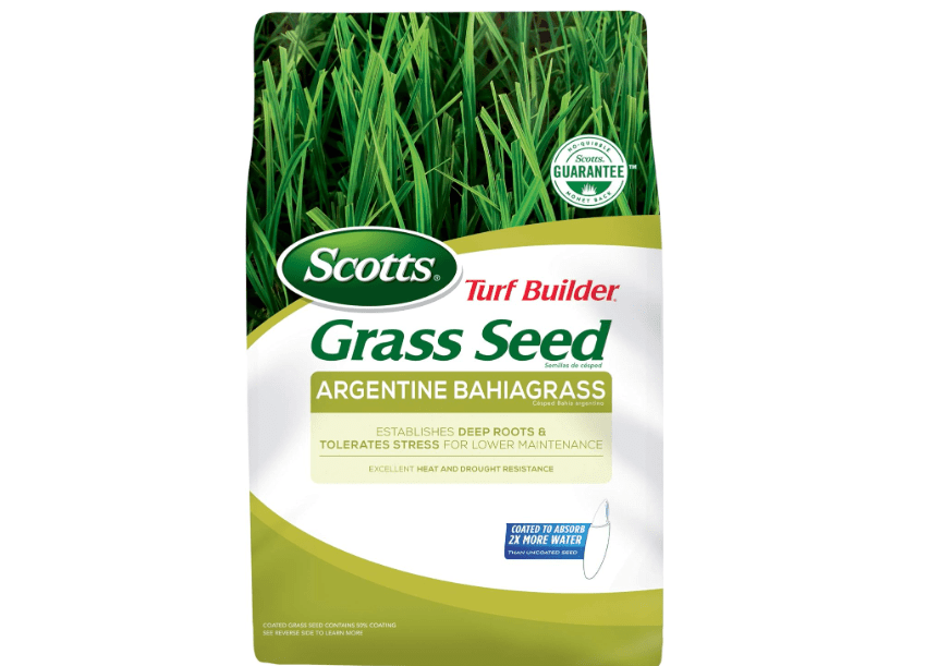 Scotts Turf Builder Grass Seed Argentine Bahiagrass, Excellent Heat & Drought Resistance