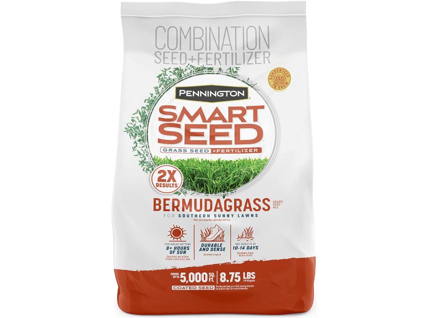 
Pennington Smart Seed Bermudagrass Mix with 2x faster results