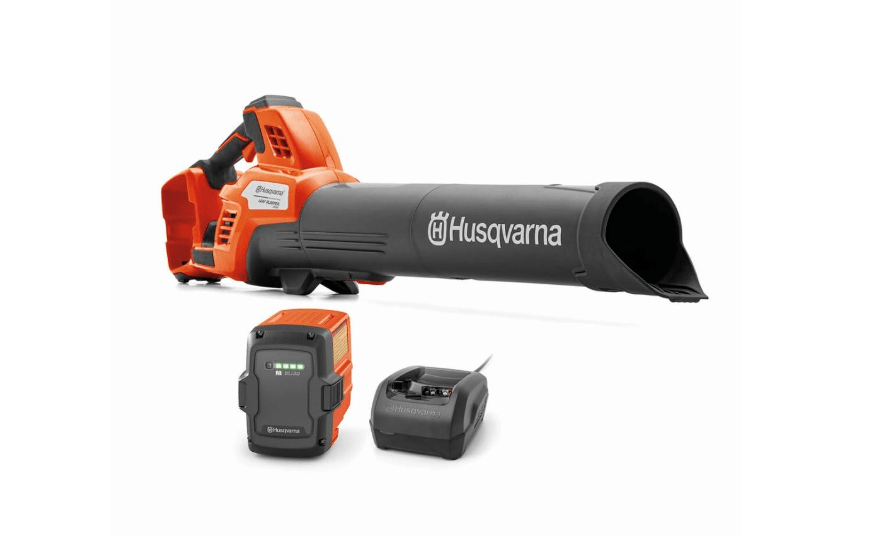 
Husqvarna Leaf Blaster 350iB Battery Powered Cordless Leaf Blower, 200-MPH 800-CFM Blower with Brushless Motor and Quiet Operation, 40V Lithium-Ion
