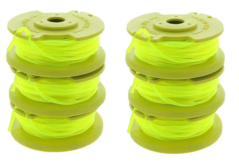 Ryobi One PLUS+ AC80RL3 OEM .080 Inch Twisted Line and Spool Replacement for Ryobi 18v, 24v, and 40v Cordless Trimmers 