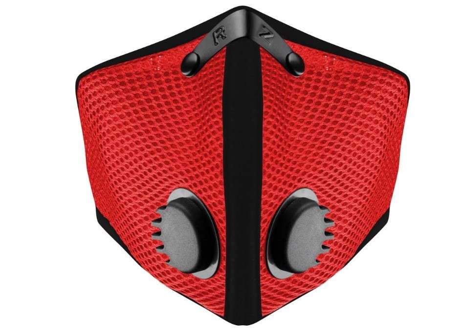 
RZ Mask M2.5 - Cooling Mesh Dust Mask w/ 99.8% Carbon Filtration, Anti Fogging w/Dual Elastic Head Strap, 360 Degree Seal, All Day Reusable Respirator 