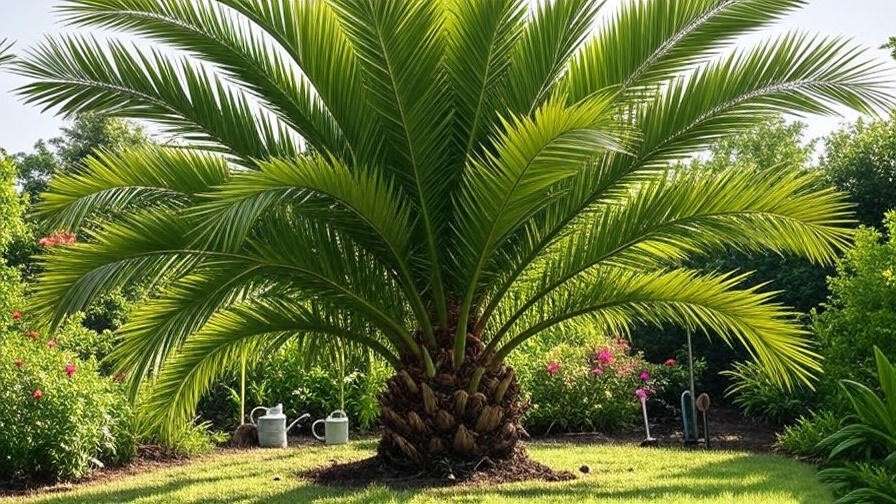 Foxtail Palm Tree