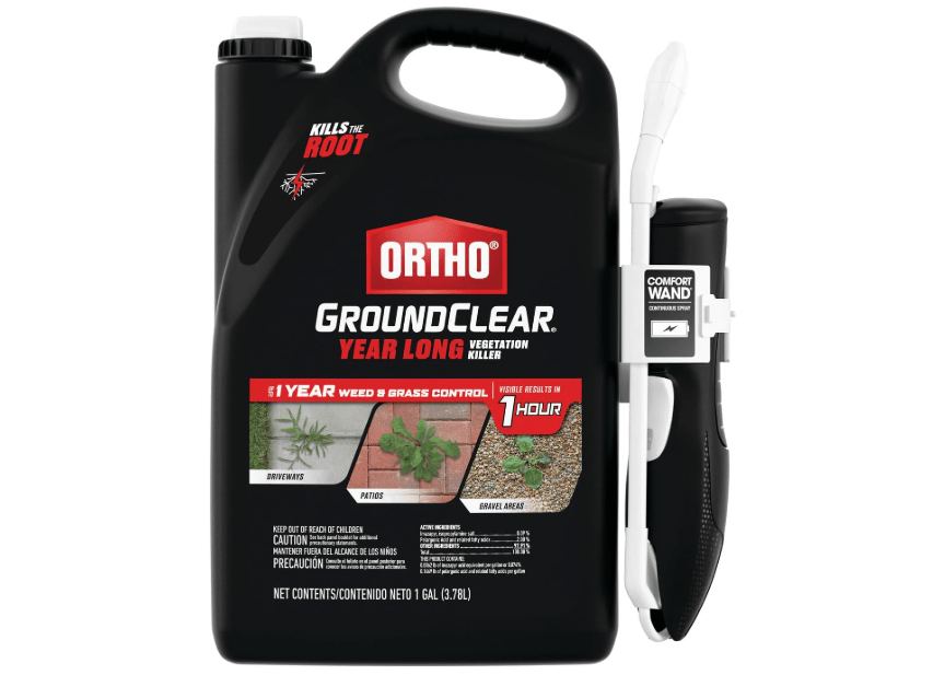 
Ortho GroundClear Year Long Vegetation Killer, Kills Weeds and Grasses, Prevents Unwanted Weeds and Grasses for up