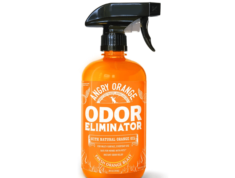  ANGRY ORANGE Pet Odor Eliminator for Dog and Cat Urine, Carpet Stains, and Strong Smells – Citrus Cleaner with Natural Orange Oil – 24 oz