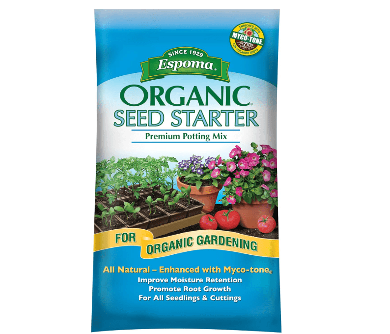 
Espoma Organic Seed Starter Premium Potting Soil Mix - All Natural & Organic Seed Starting Mix with Mycorrhizae. For Organic Gardening, 16 qt, bag