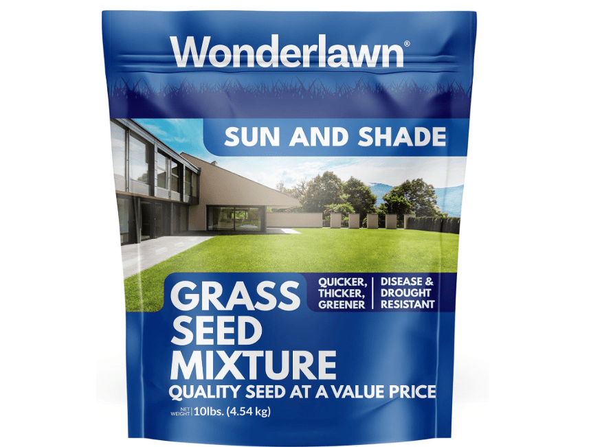 
Barenbrug Wonderlawn Sun and Shade Grass Seed Mix for Lawn Care and Landscaping, 10 lbs. Bag