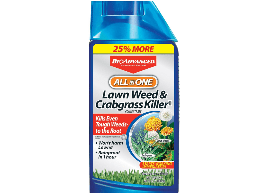 
BioAdvanced All-In-One Lawn Weed and Crabgrass Killer I, Concentrate, 40 oz