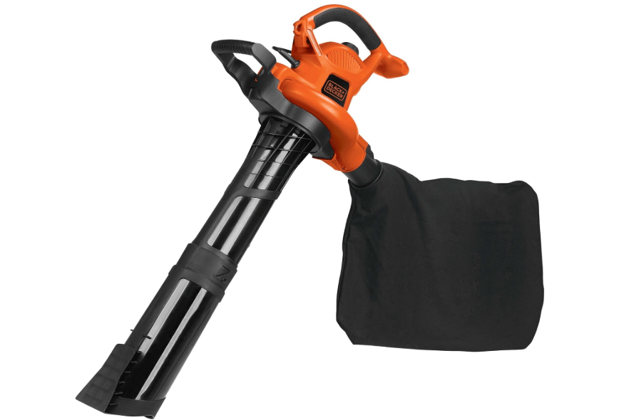 
BLACK+DECKER Leaf Blower, Vacuum and Leaf Mulcher 3-in-1, Electric Blowers for lawn Care, 12 Amp, 250 MPH, 400 CFM