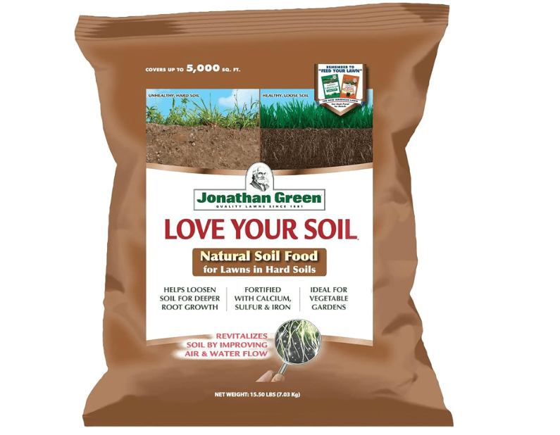 
Jonathan Green (12190) Love Your Soil, Soil Food for Lawns in Hard Soils - Soil Amendment for Grass & Vegetable Gardens 